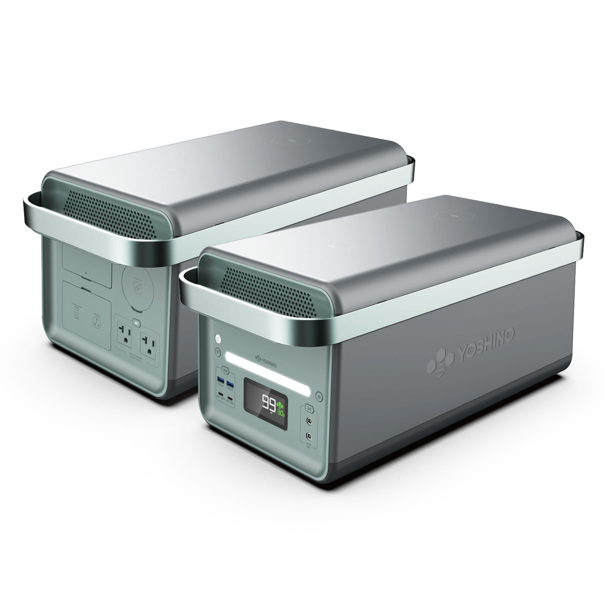 Yoshino Solid-State Power Station Battery Generator - 4000W Running, 6000W Surge, 2611Wh Capacity, 53.6 lbs., Model# B4000 SST